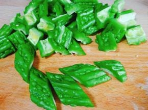 切成菱形块儿