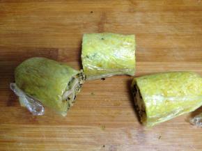 然后切段