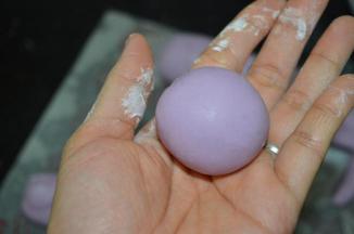 收好口子，滚圆