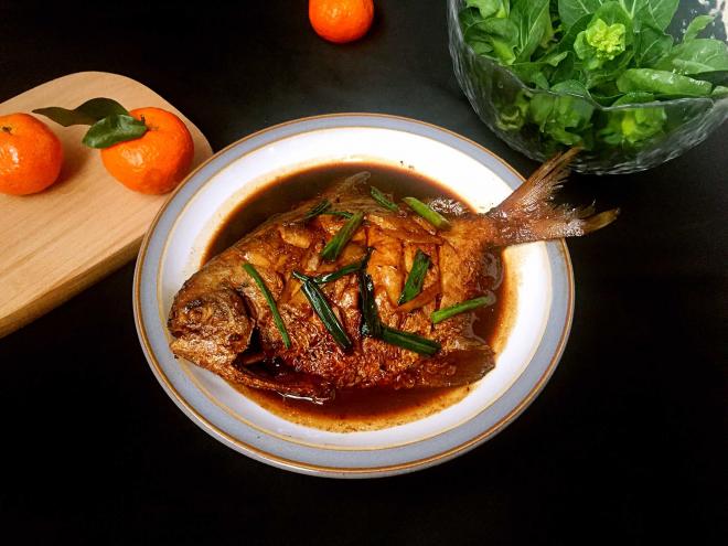 红烧鲳鱼