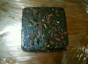 这是冷藏五个小时的。倒出来。