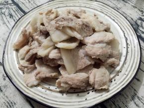 捞出洗净沥干水分