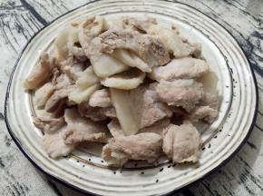 捞出洗净沥干水分