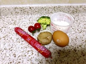 准备好材料
