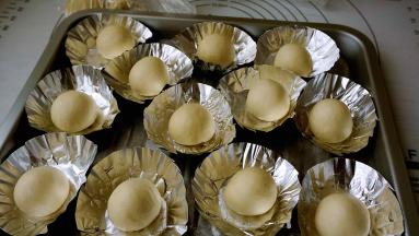 全部做好，放入烤盘