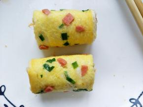 用刀从中间切两半