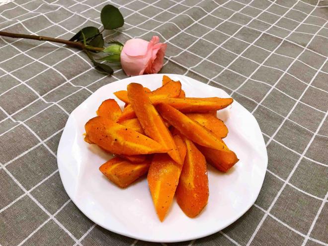 黑椒胡萝卜烤箱版