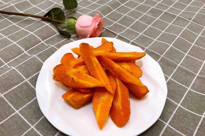 黑椒胡萝卜烤箱版