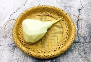 再削去表面的硬皮。