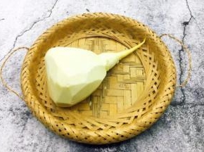 再削去表面的硬皮。