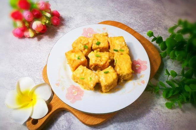 新锅黄金豆腐