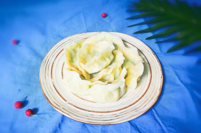 韭菜虾皮水饺
