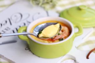 细看组织内部超级嫩滑无孔，作为宝宝的辅食也是很不错的哦，入口丝滑又营养！