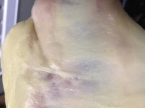 经过两次36分钟和面团的达到扩展阶段了，再次启动面包机自动发面可能显示耗时为90分钟