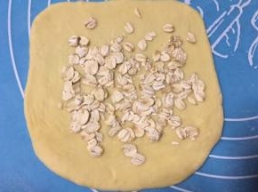 放上燕麦片