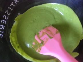 打到没有抹茶粉颗粒