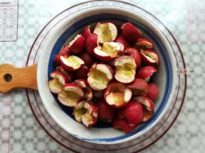 每个山楂分成2瓣