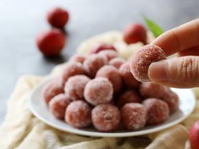 山楂雪丽球完全无添加，三天内尽快吃完