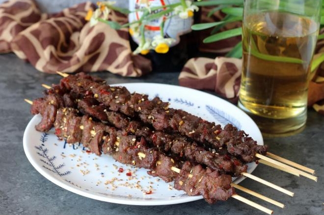 孜然牛肉串