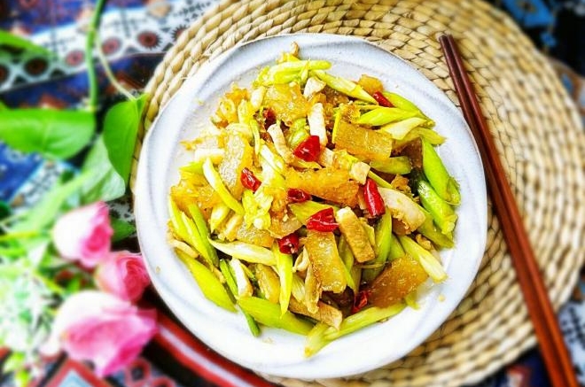 家乡美食+小炒嘎啦粉