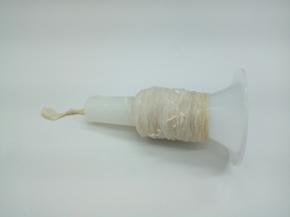 准备灌肠，把肠衣套入工具，