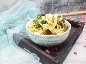 面条劲道，汤汁鲜美。