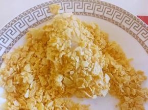 最后在薯片里面裹一下