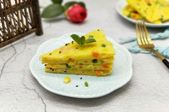 田园鸡蛋早餐饼