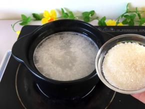 加人半碗白糖大火