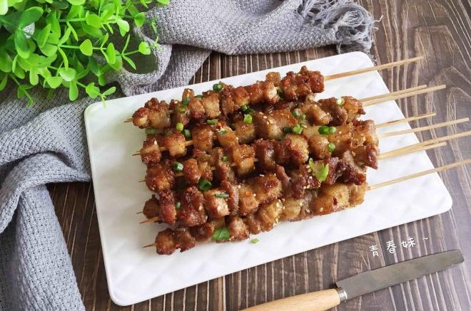 五花肉串
