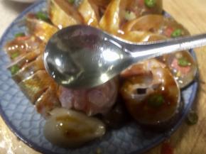 最后再淋上两勺葵花籽油