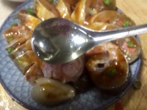 最后再淋上两勺葵花籽油