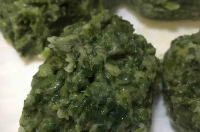 荠菜馍（菜疙瘩）