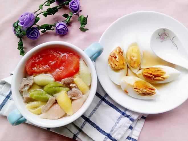 番薯肉煮海螺面