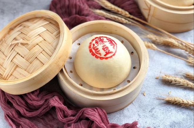 大绿豆包