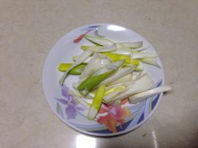 葱切丝