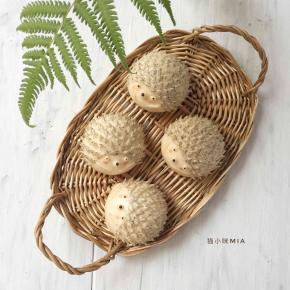 刺猬馒头便做好啦