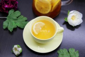 健康又美味的清香柠檬茶。