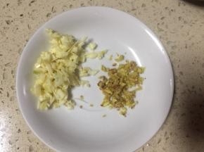 老姜大蒜切末
