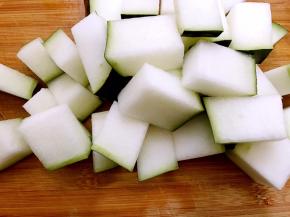 冬瓜去瓤切块