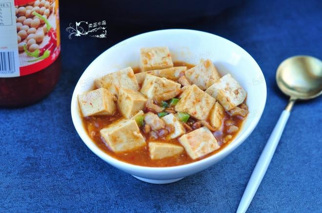 肉丁烩豆腐
