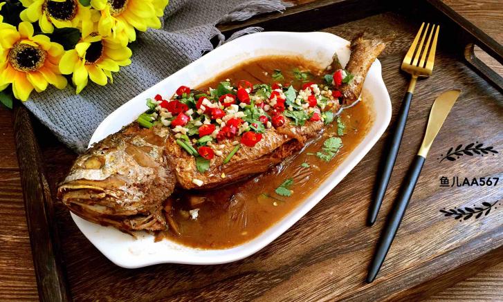 红烧黄花鱼