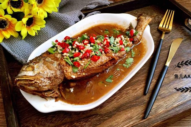 红烧黄花鱼