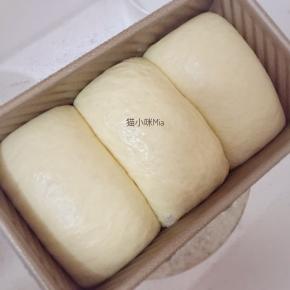 温暖处发酵至8分满的状态