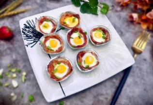 原味的培根肉和蛋香葱花的混合香，不油不腻，漂亮美味，都爱吃