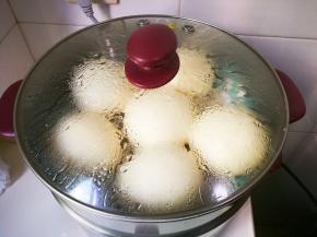 蒸锅水开蒸二十分钟焖三分钟