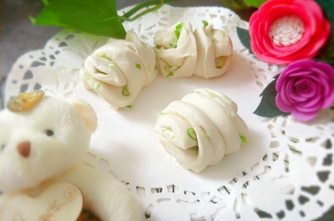 传统面食小花卷