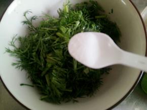 放一点盐腌一下