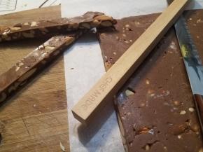 然后用整理棍规划好大小。