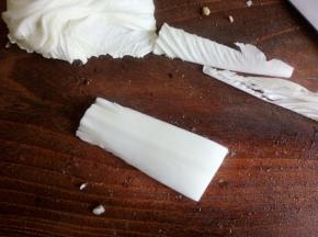 白菜去掉叶子